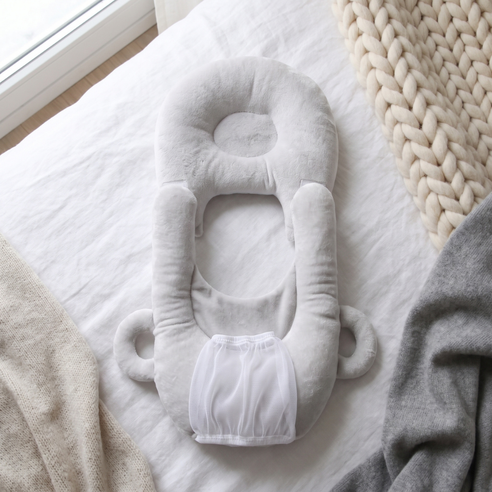 Little Manta Cushy Baby Feeding Pillow