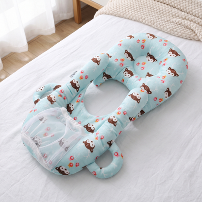 Little Manta Cushy Baby Feeding Pillow