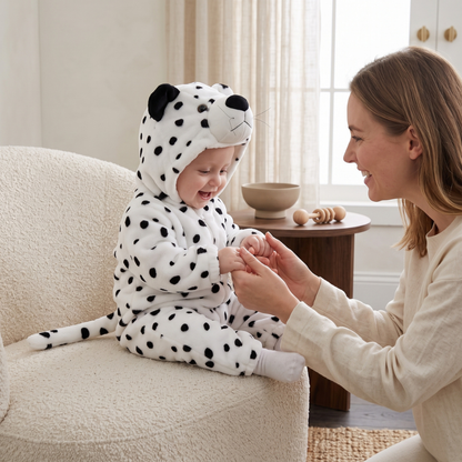 Little Manta Cocoa Baby Animal Onesie