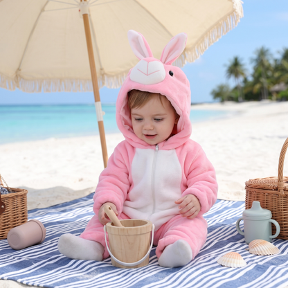 Little Manta Cocoa Baby Animal Onesie