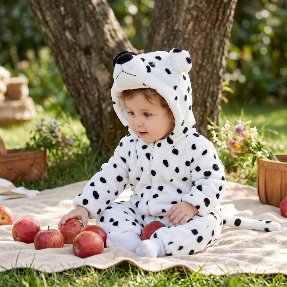 Little Manta Cocoa Baby Animal Onesie