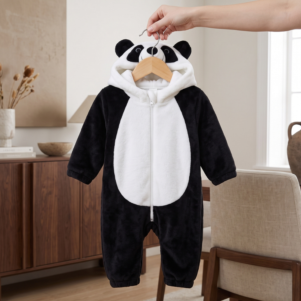 Little Manta Cocoa Baby Animal Onesie