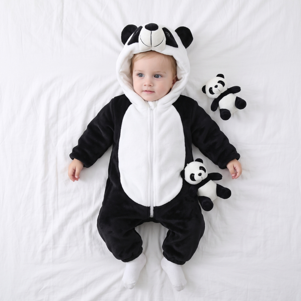 Little Manta Cocoa Baby Animal Onesie