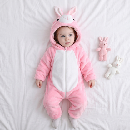Little Manta Cocoa Baby Animal Onesie