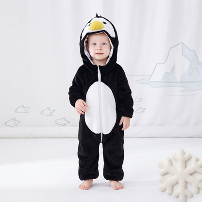 Little Manta Critter Toddler Hooded Onesie