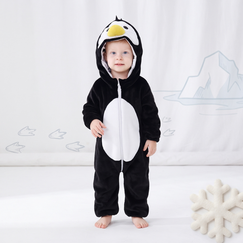 Little Manta Critter Toddler Hooded Onesie