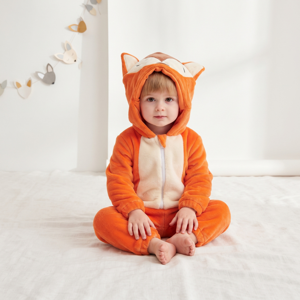 Little Manta Critter Toddler Hooded Onesie