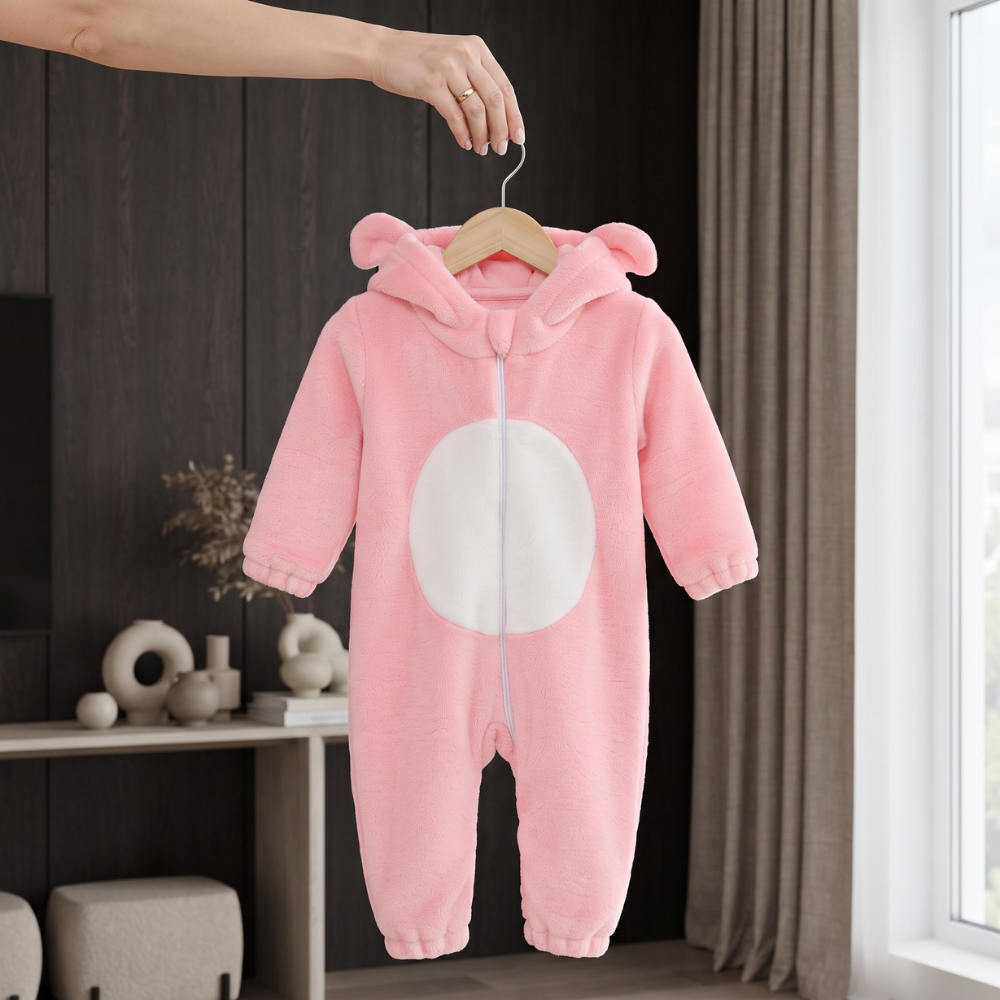 Little Manta Critter Toddler Hooded Onesie