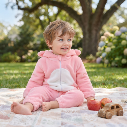 Little Manta Critter Toddler Hooded Onesie