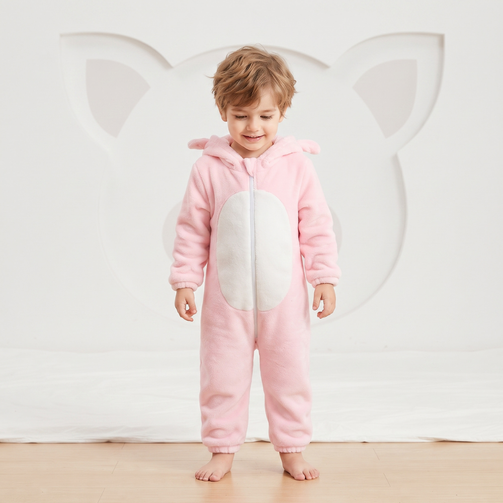 Little Manta Critter Toddler Hooded Onesie