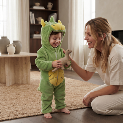 Little Manta Critter Toddler Hooded Onesie