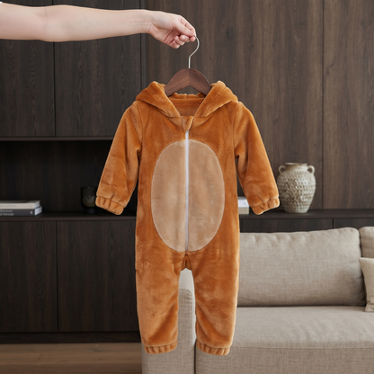 Little Manta Critter Toddler Hooded Onesie