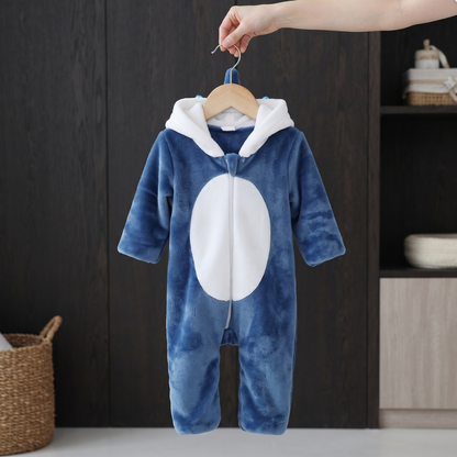Little Manta Critter Toddler Hooded Onesie