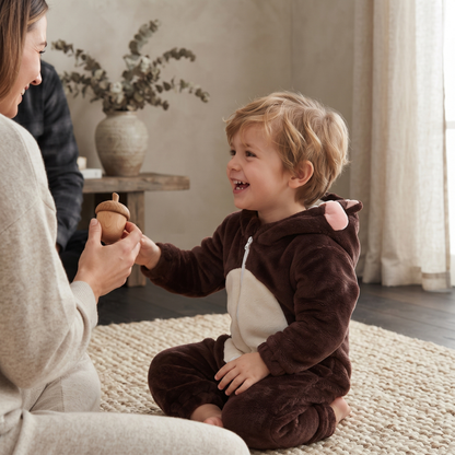 Little Manta Critter Toddler Hooded Onesie