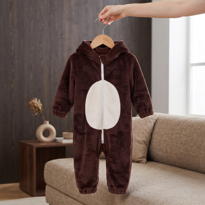 Little Manta Critter Toddler Hooded Onesie