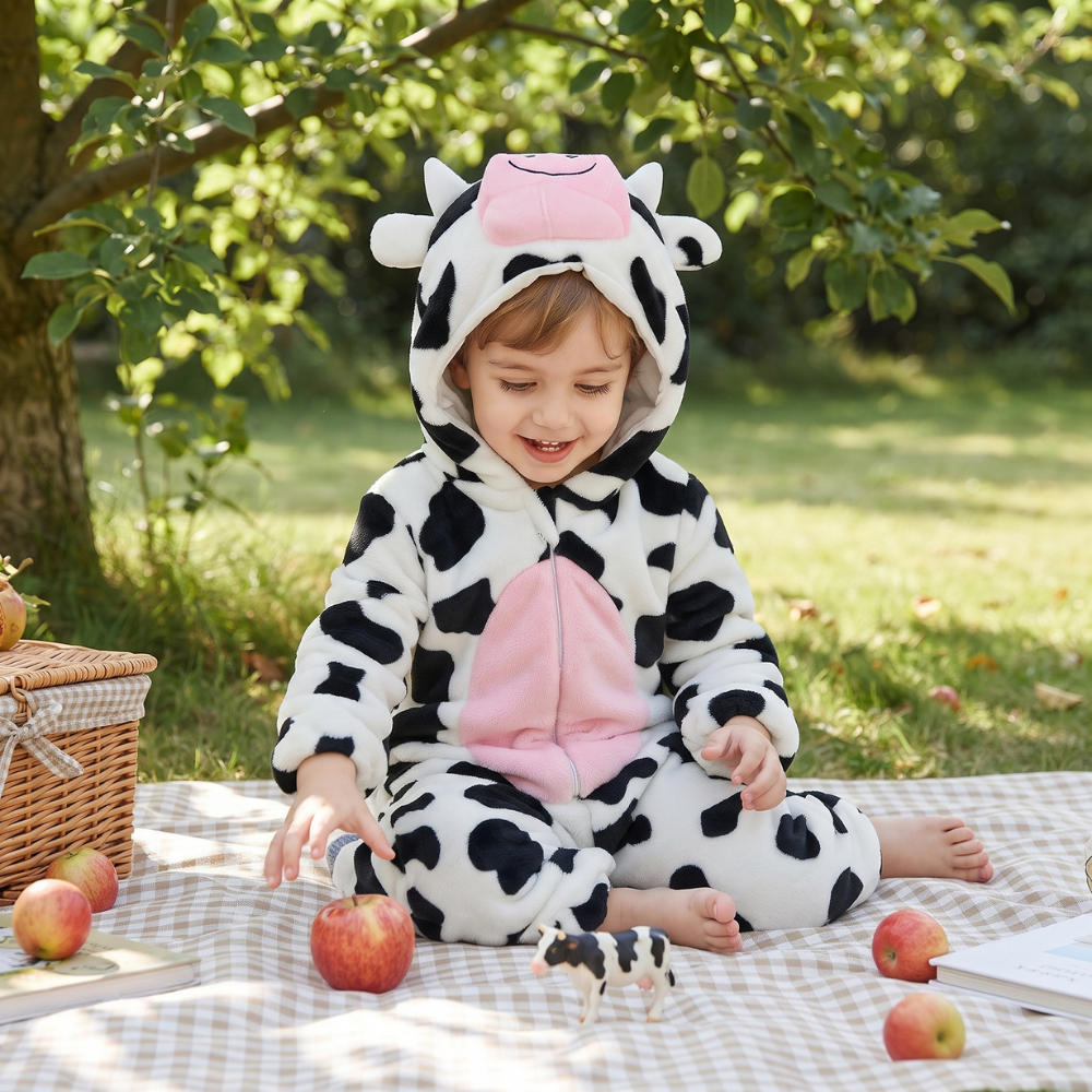 Little Manta Critter Toddler Hooded Onesie