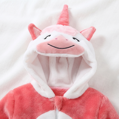 Little Manta Critter Toddler Hooded Onesie