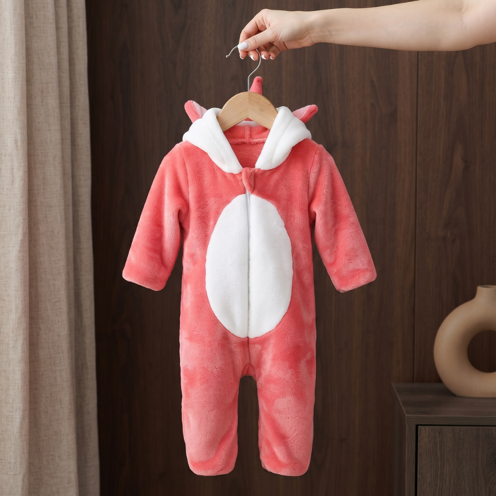 Little Manta Critter Toddler Hooded Onesie