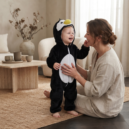 Little Manta Critter Toddler Hooded Onesie