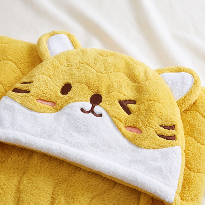 Little Manta Bubble Kids Hooded Towel