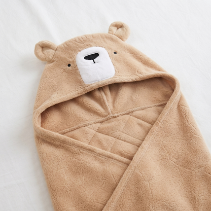 Little Manta Bubble Kids Hooded Towel
