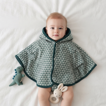 Little Manta Baby Hooded Cape