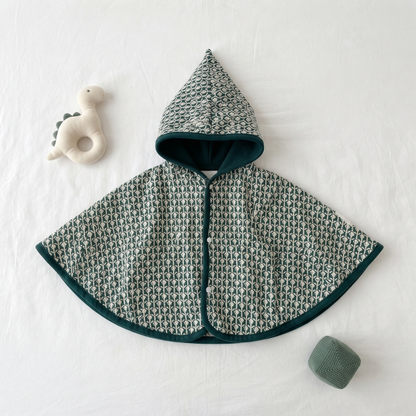 Little Manta Baby Hooded Cape