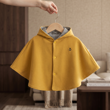 Little Manta Baby Hooded Cape
