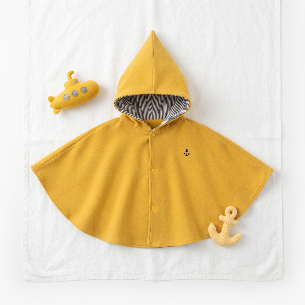 Little Manta Baby Hooded Cape