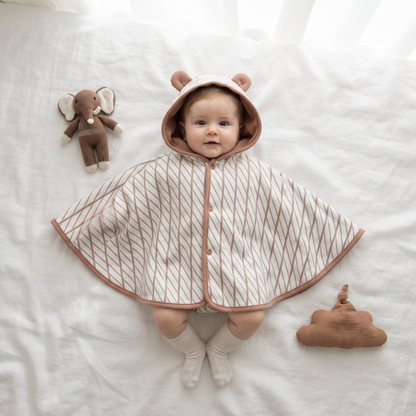 Little Manta Baby Hooded Cape
