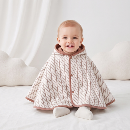 Little Manta Baby Hooded Cape