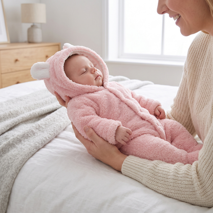 Little Manta Rabbit Baby Romper