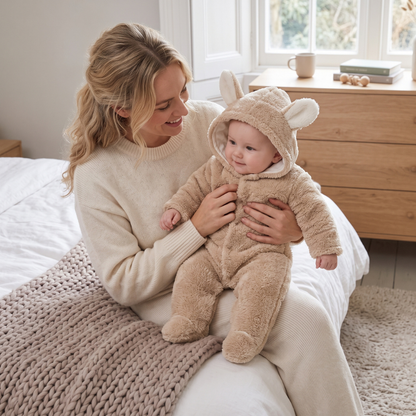Little Manta Rabbit Baby Romper