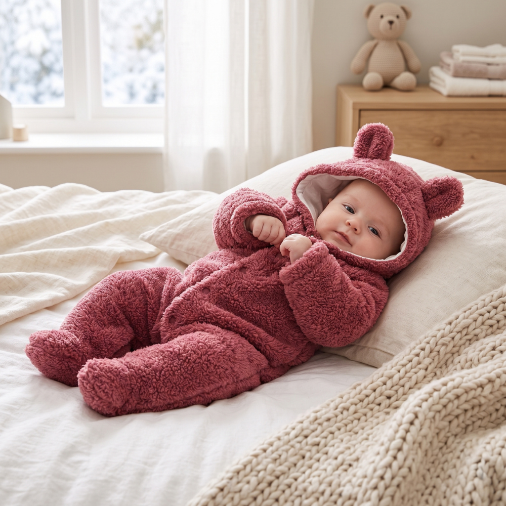 Little Manta Rabbit Baby Romper