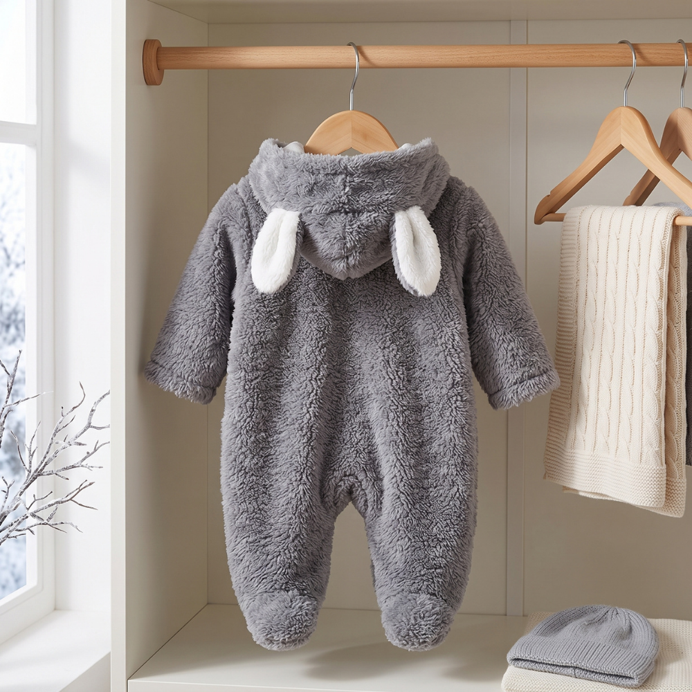 Little Manta Rabbit Baby Romper