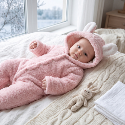 Little Manta Rabbit Baby Romper