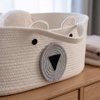 Little Manta Woven Moses Basket