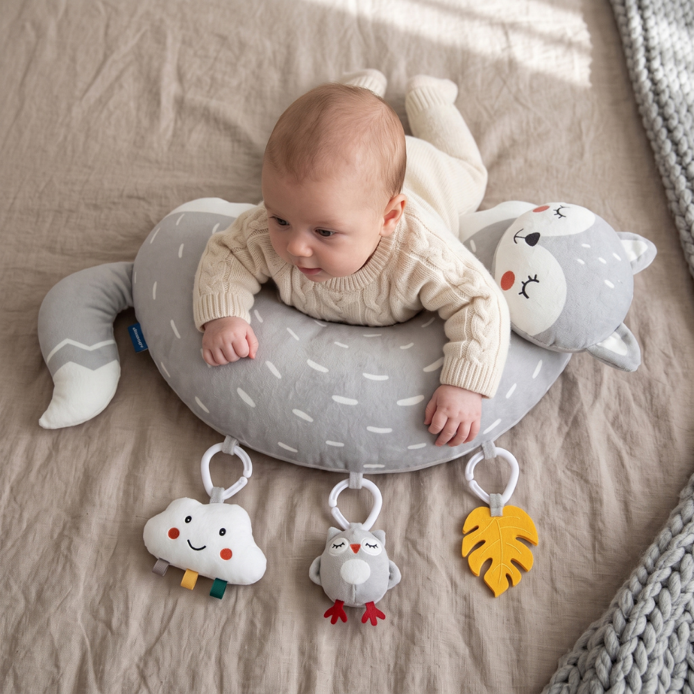 Little Manta Hiro Tummy Time Pillow