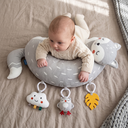 Little Manta Hiro Tummy Time Pillow