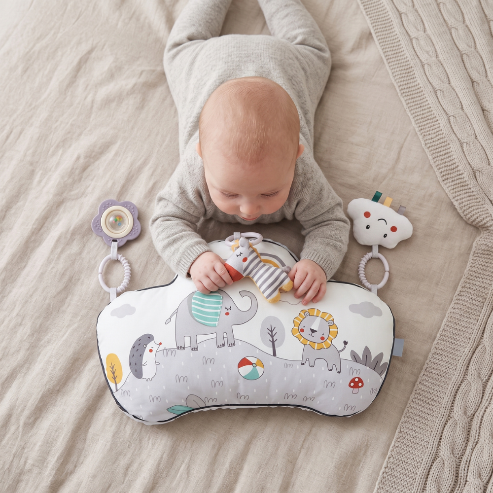 Little Manta Hiro Tummy Time Pillow