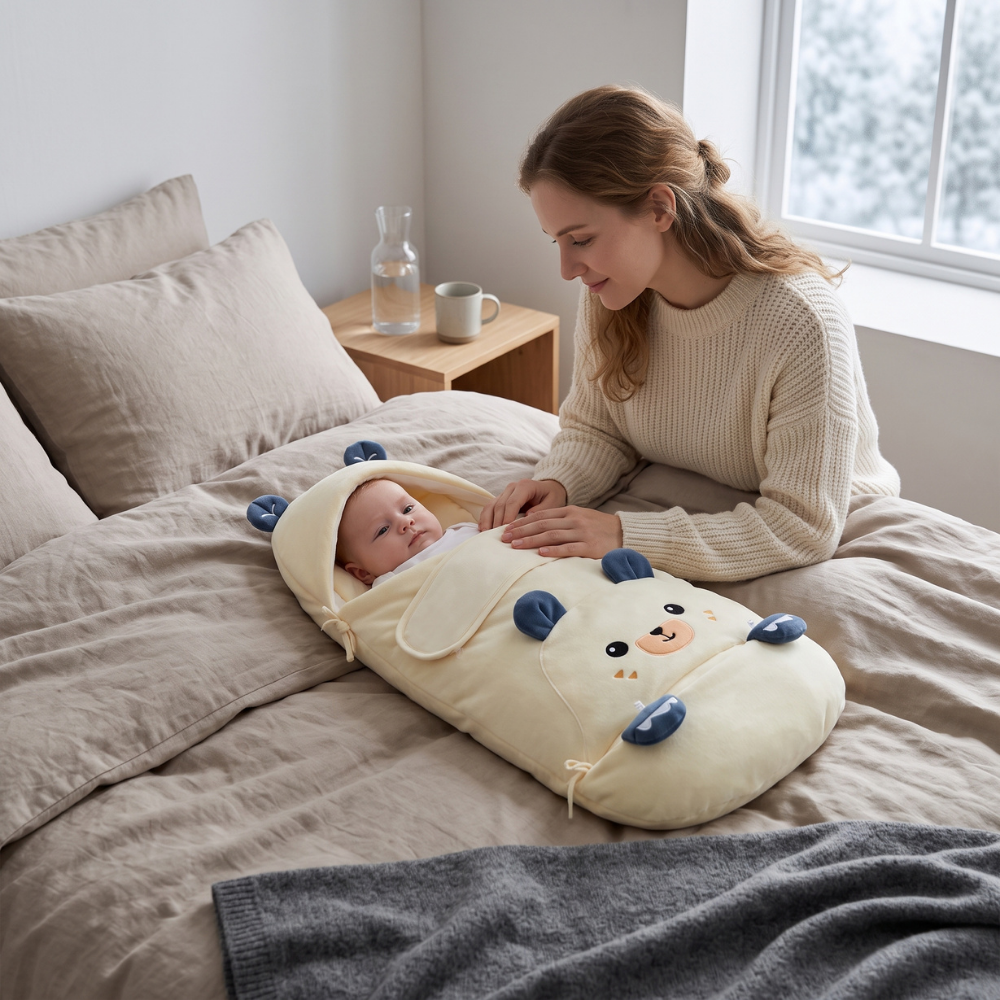 Little Manta Winter Swaddle Sack