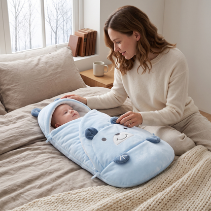 Little Manta Winter Swaddle Sack