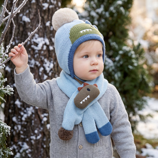 Little Manta Pebble Baby Knit Beanie