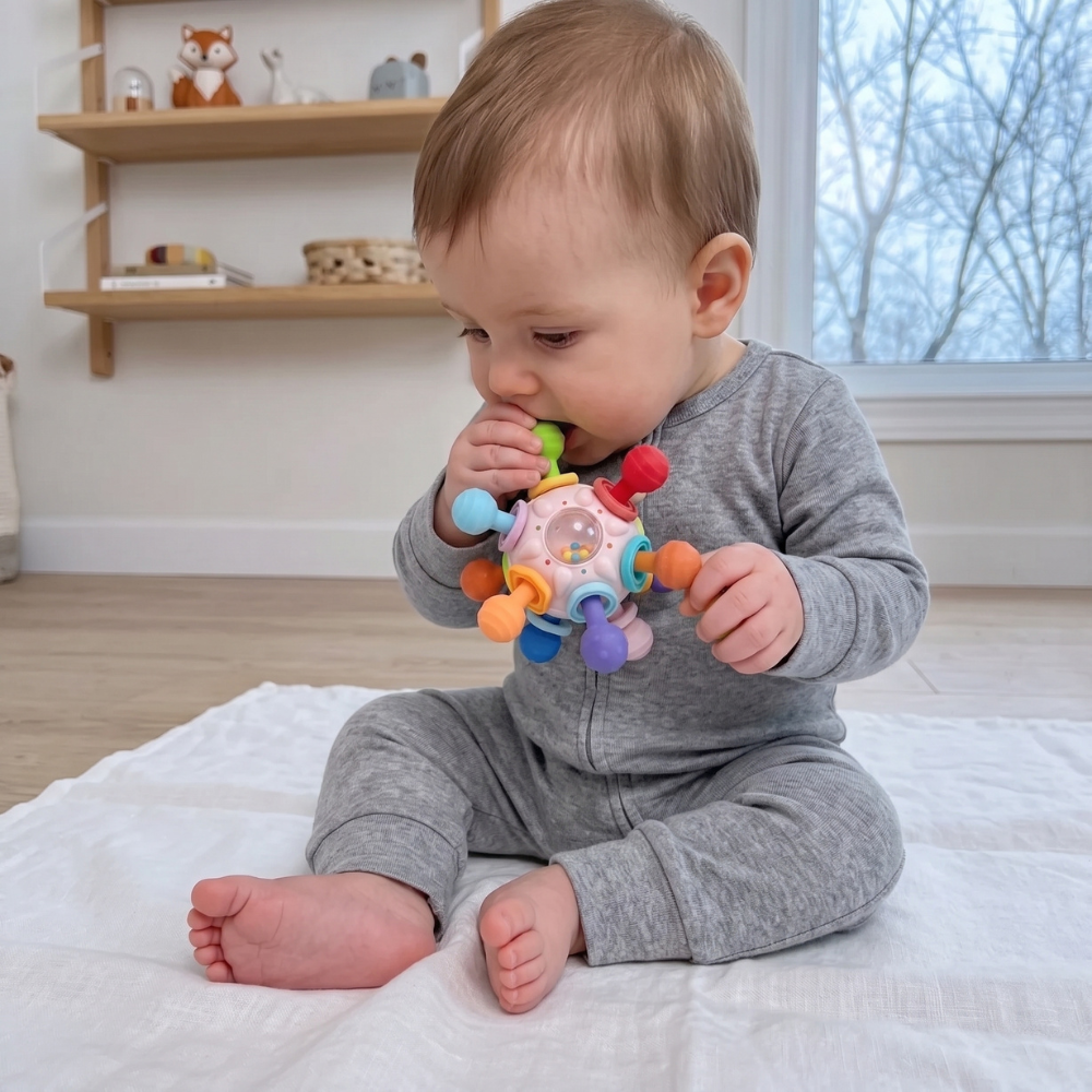 Little Manta Montessori Sensory Teether Toy