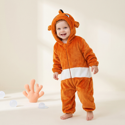 Little Manta Baby Animal Onesie