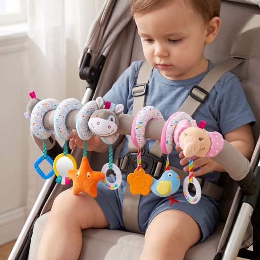 Little Manta Safari Baby Pram Toy