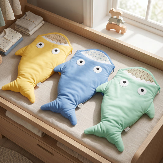 Little Manta Shark Baby Sleeping Bag