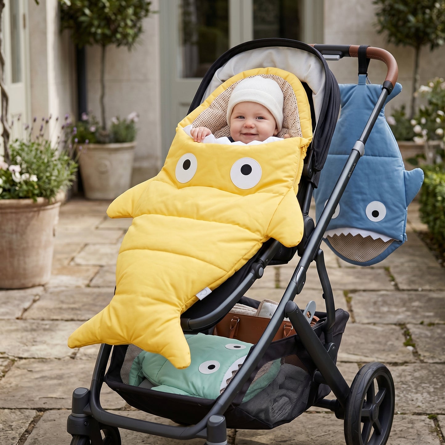 Little Manta Shark Baby Sleeping Bag