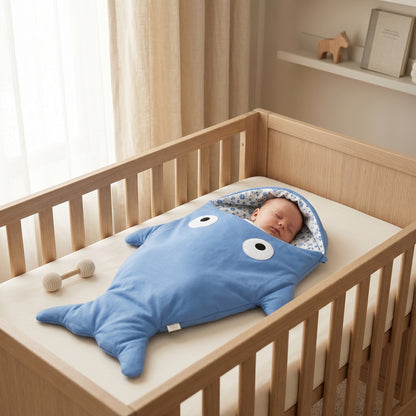 Little Manta Shark Baby Sleeping Bag