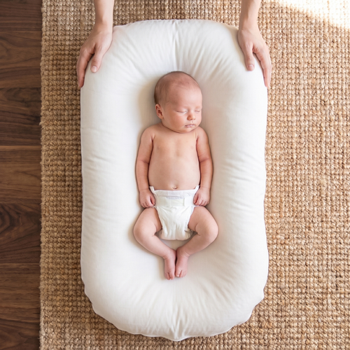Little Manta Pastel Baby Lounger Pillow